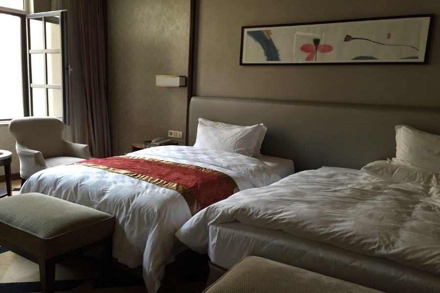 Luxury Blue Horizon Hotel Dongying Luaran gambar