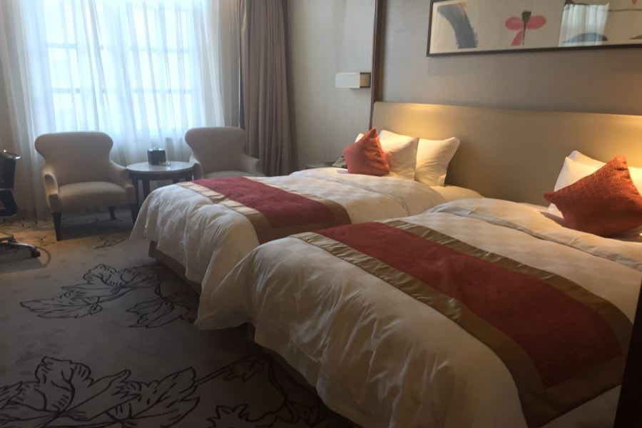 Luxury Blue Horizon Hotel Dongying Luaran gambar
